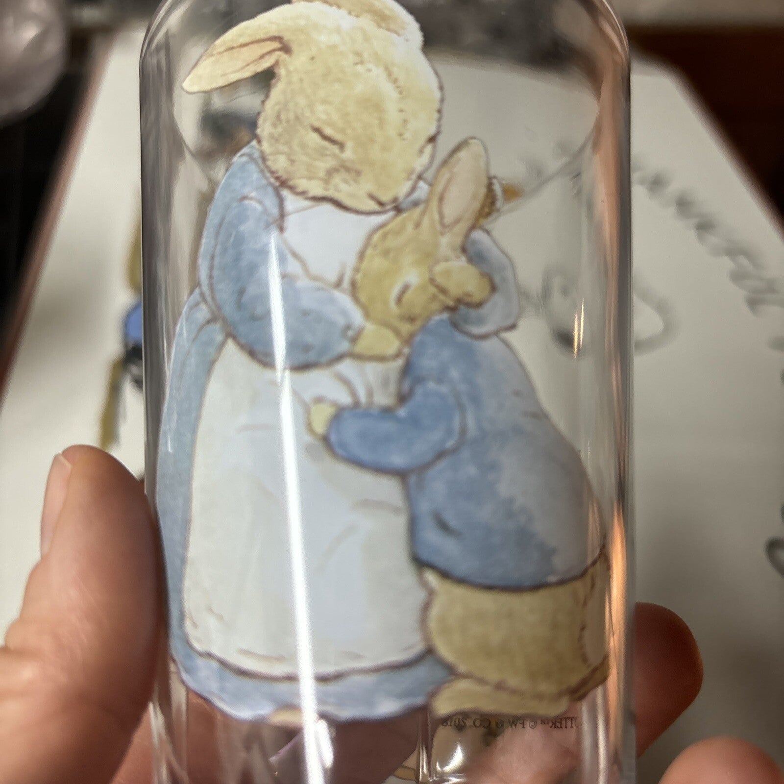 Disney Pottery barn Peter Rabbit bunny cup Easter holiday party garden kids -