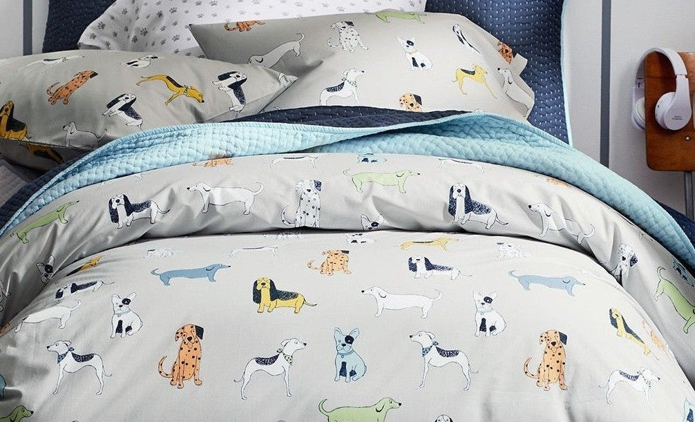 Garnet Hill holiday Salty dog party Disney gift school Birthday PILLOWCASE SET 2