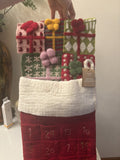 pottery barn Holiday Christmas stocking Advent Reindeer Wool party West elm n