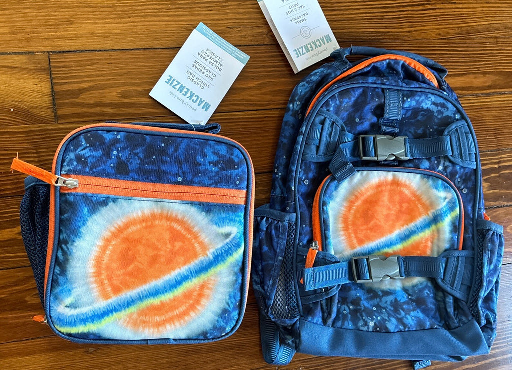 Pottery Barn school Disney STAR WARS bag BACKPACK TRAVEL PLANET+Lunch Solo ?? .