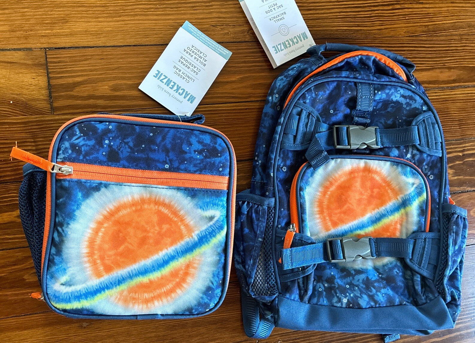 Pottery Barn school Disney STAR WARS bag BACKPACK TRAVEL PLANET+Lunch Solo ?? .