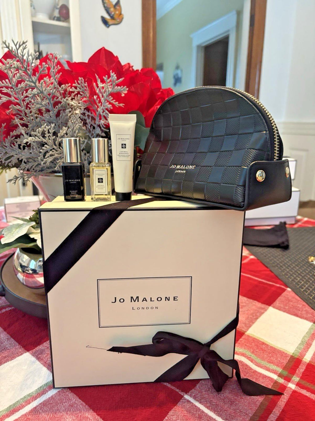 Jo Malone Holiday perfume Mini lime poppy hand cream Birthday gift Set bag  ??