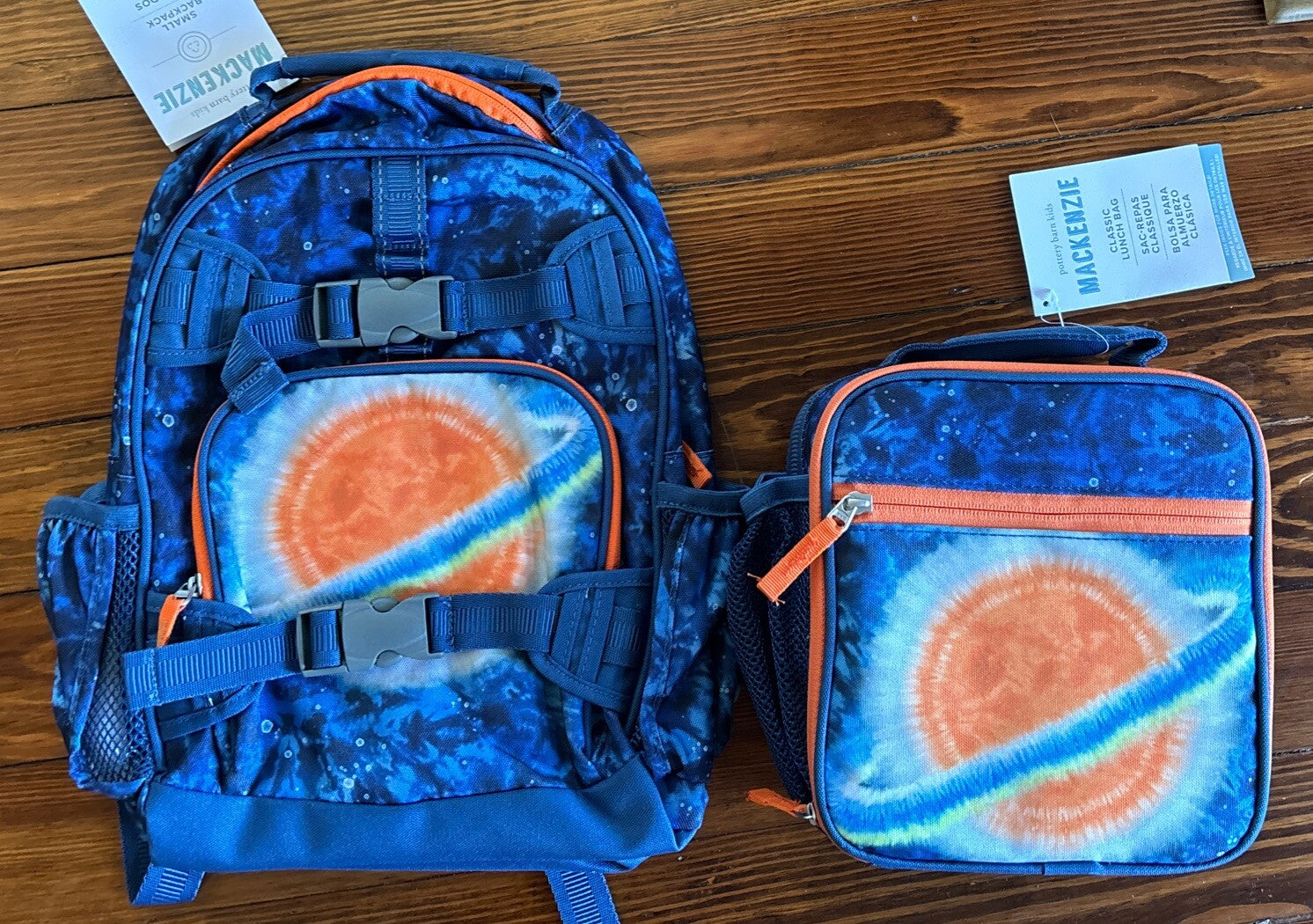 Pottery Barn school Disney STAR WARS bag BACKPACK TRAVEL PLANET+Lunch Solo ?? .