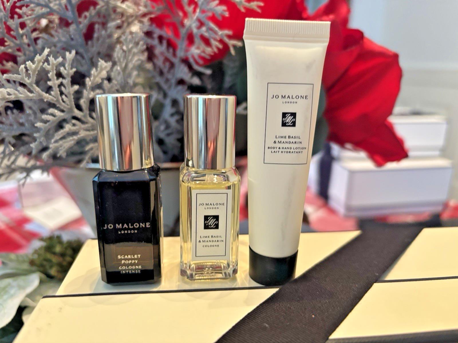 Jo Malone Holiday perfume Mini lime poppy hand cream Birthday gift Set bag  ??