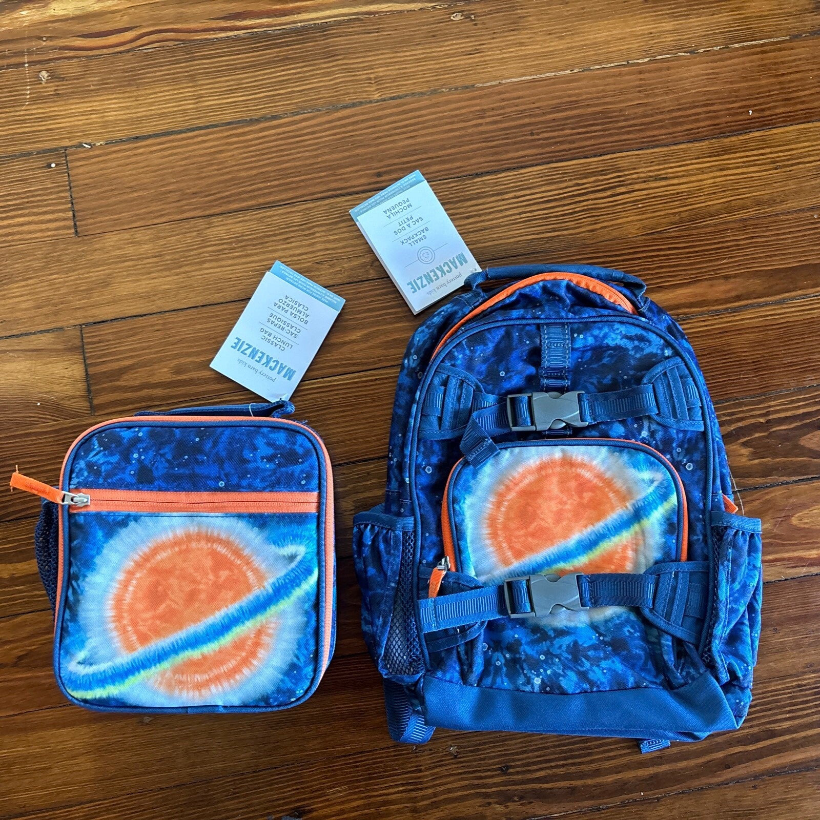 Pottery Barn school Disney STAR WARS bag BACKPACK TRAVEL PLANET+Lunch Solo ?? .