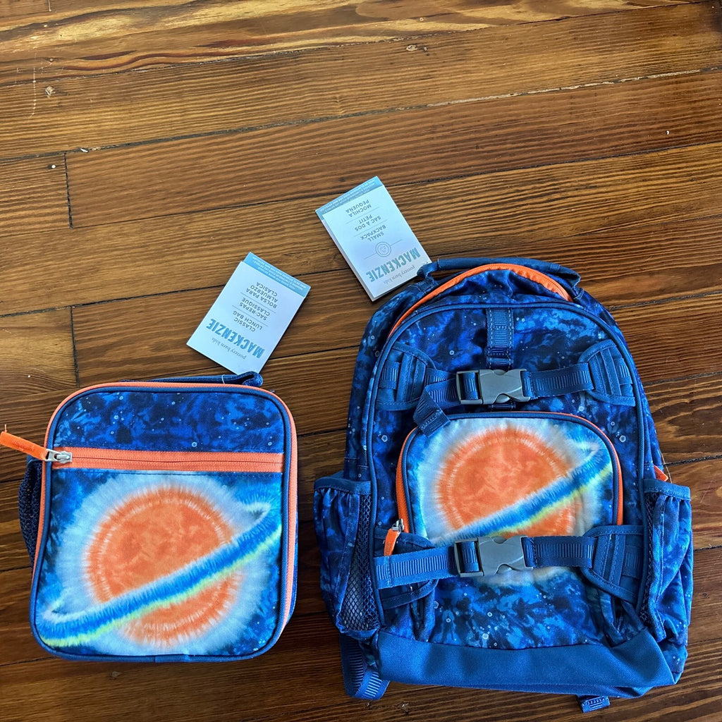 Pottery Barn school Disney STAR WARS bag BACKPACK TRAVEL PLANET+Lunch Solo ?? .