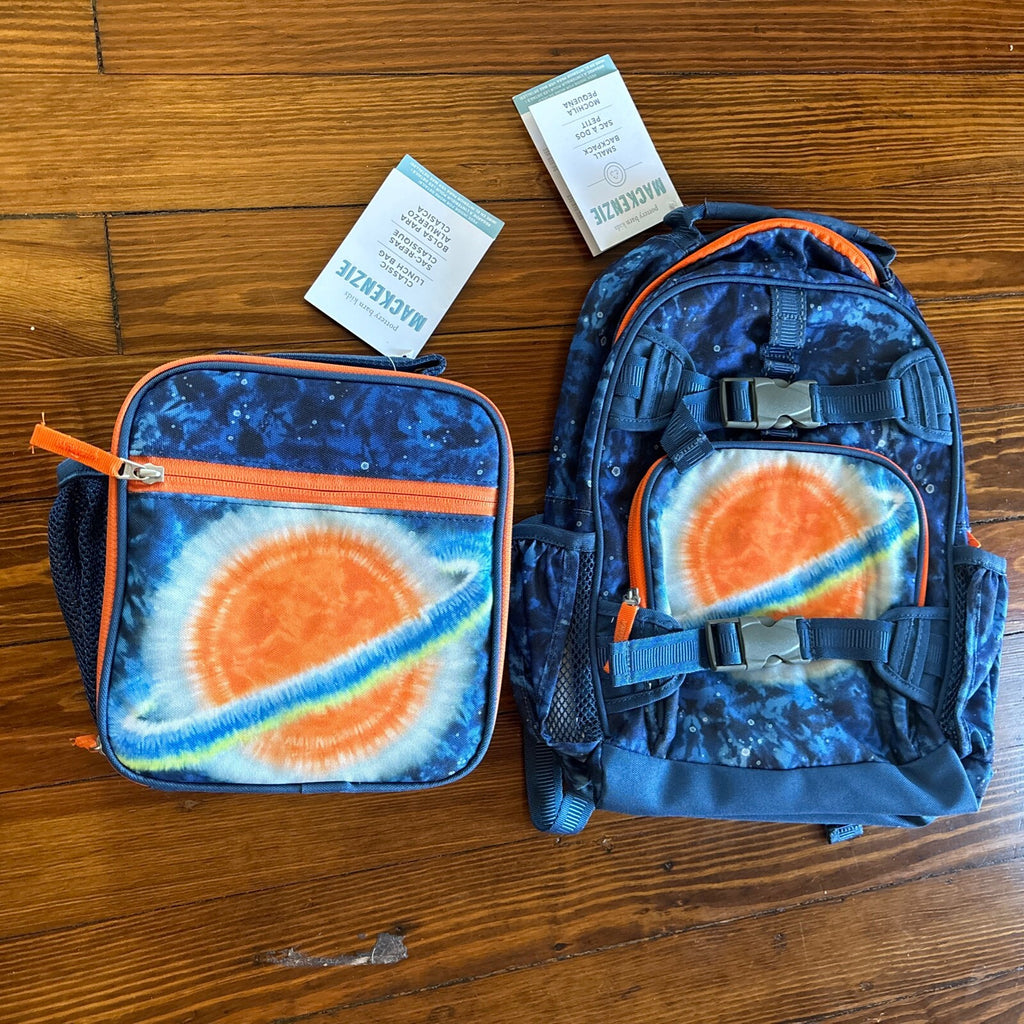 Pottery Barn school Disney STAR WARS bag BACKPACK TRAVEL PLANET+Lunch Solo ?? .