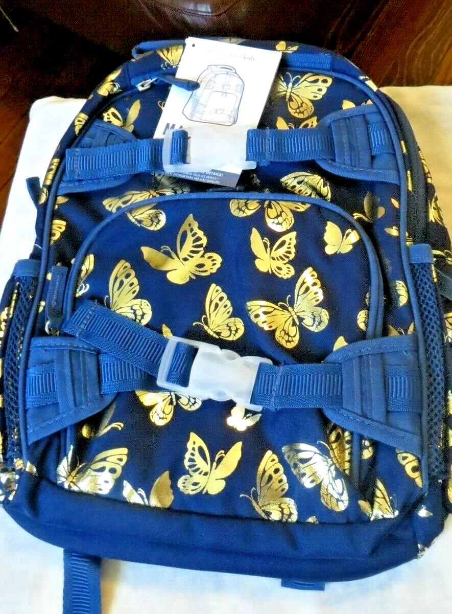 Pottery Barn School Disney glitter BACKPACK +LUNCH bag +Water Travel girl gold -