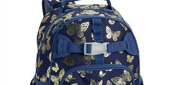 Pottery Barn School Disney glitter BACKPACK +LUNCH bag +Water Travel girl gold -