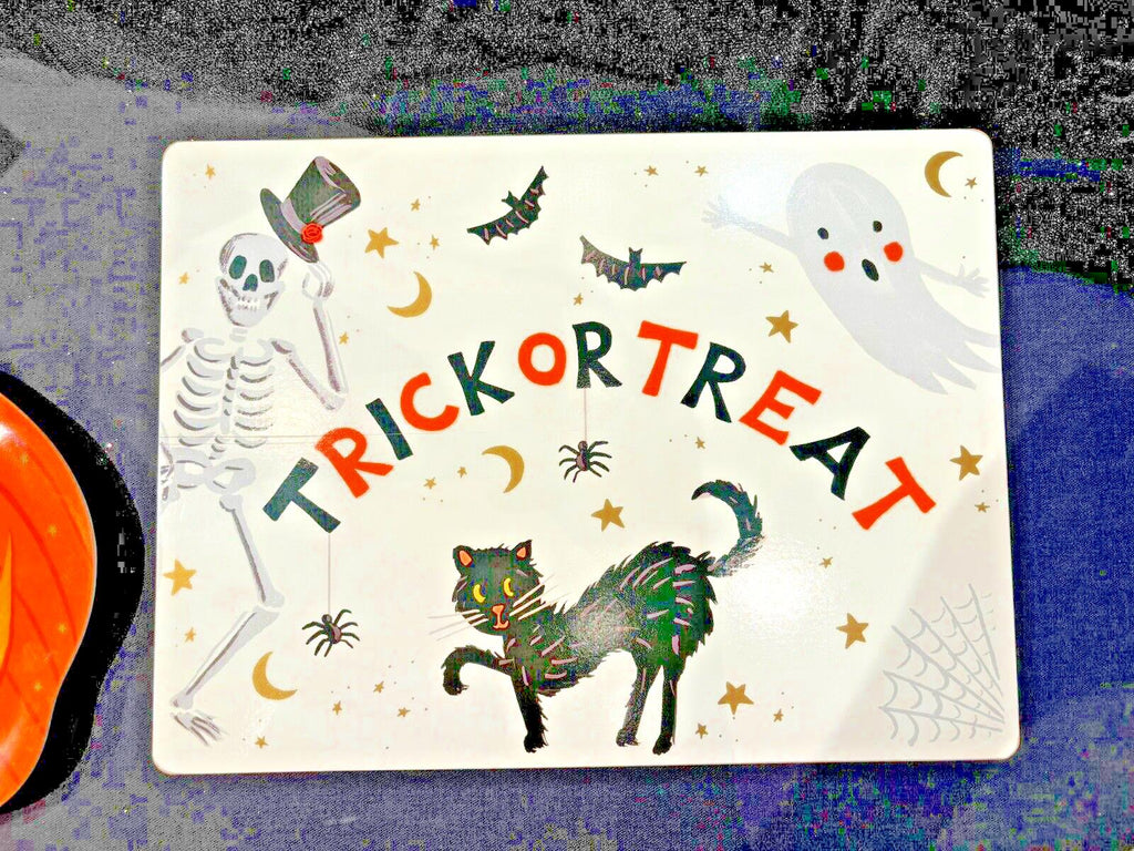 Pottery Barn Holiday kids placemat Halloween Party Disney school Gift SET 2 =