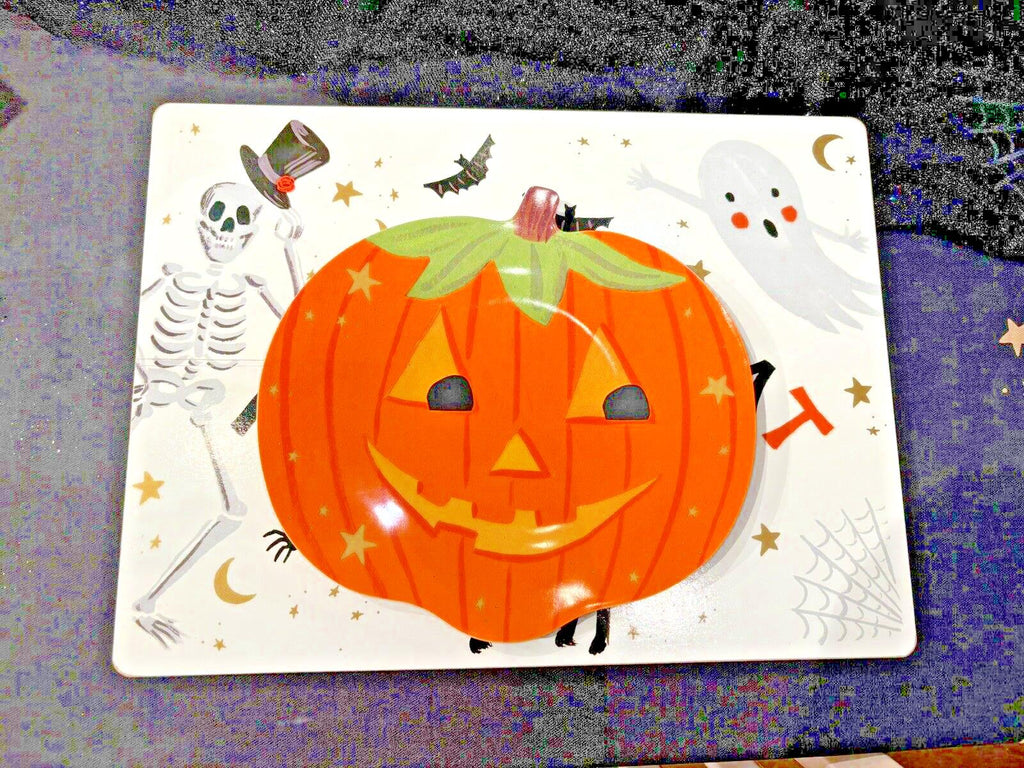 Pottery Barn Holiday kids placemat Halloween Party Disney school Gift SET 2 =