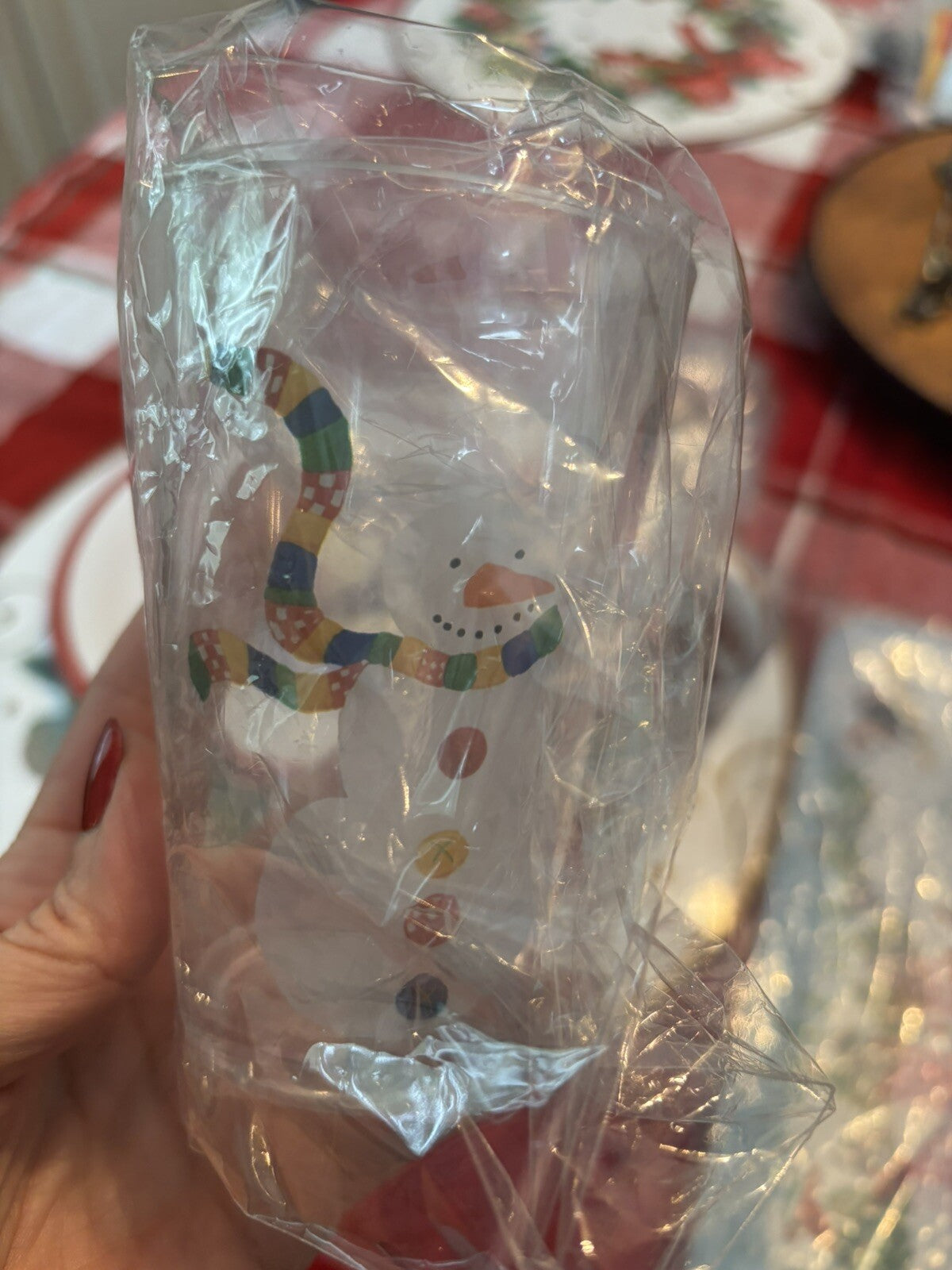 Disney Pottery Barn Santa Snowman Rudolph Cup Christmas holiday gift party kid a