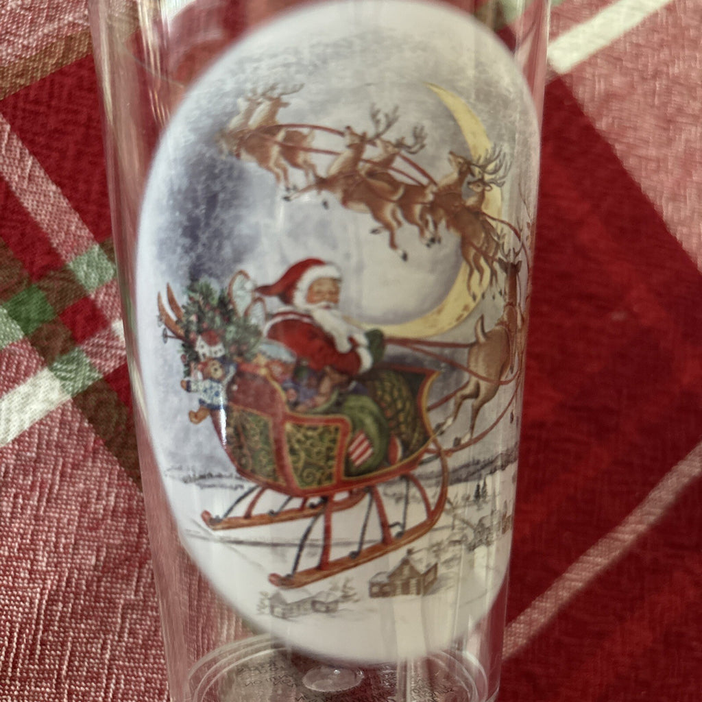 Disney Pottery Barn Santa Rudolph Reindeer Cup Christmas holiday gift party ]