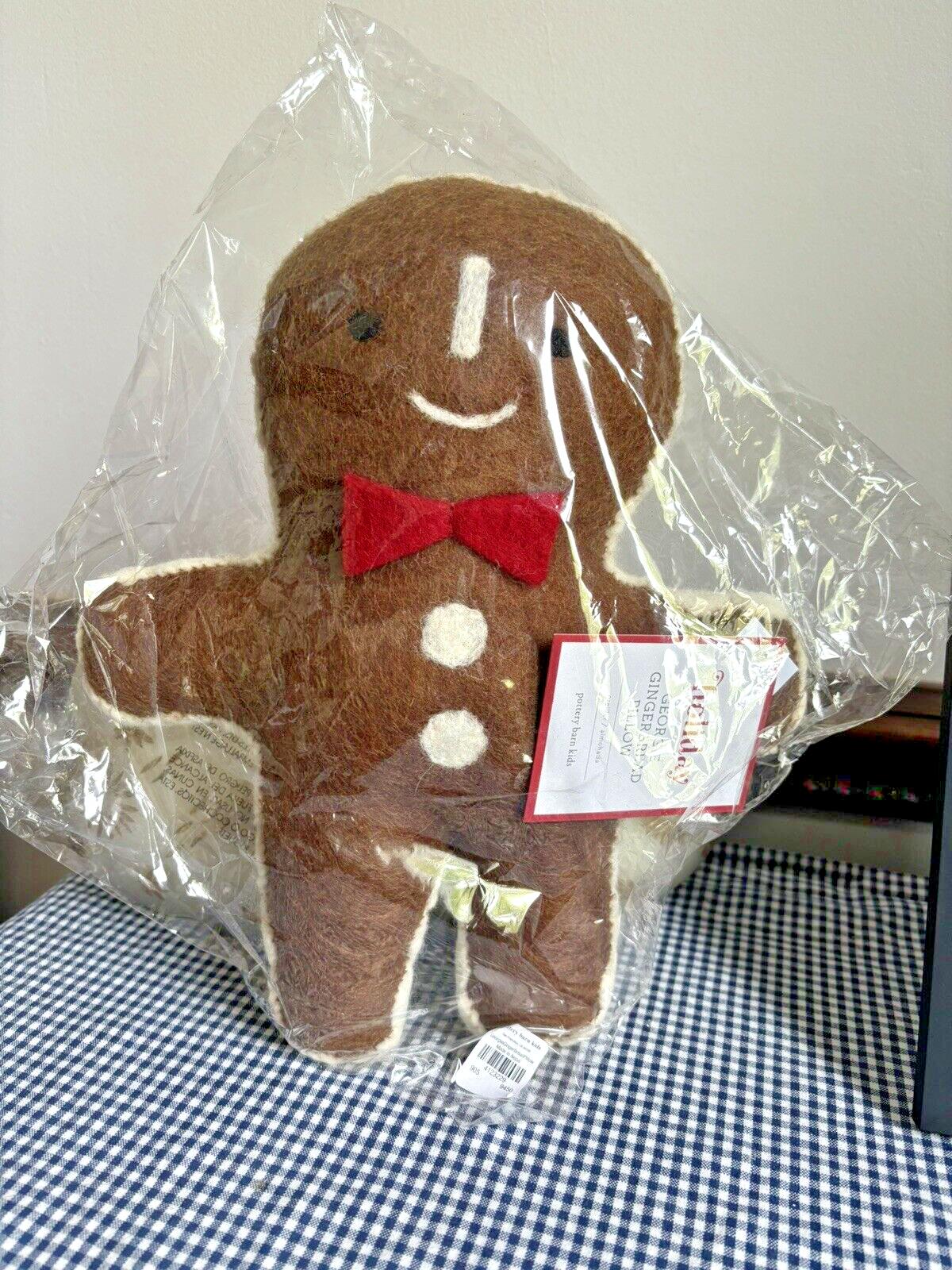 Pottery Barn Gingerbread Disney Christmas Holiday pillow gift set party ?? [