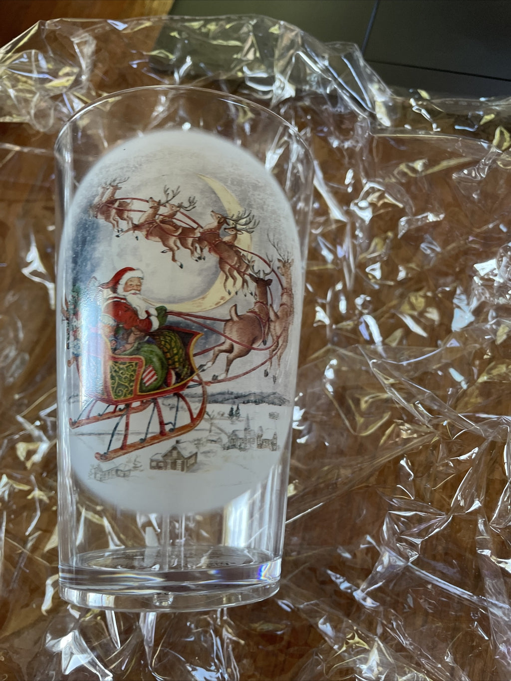 Disney Pottery Barn Santa Rudolph Reindeer Cup Christmas holiday gift party ]