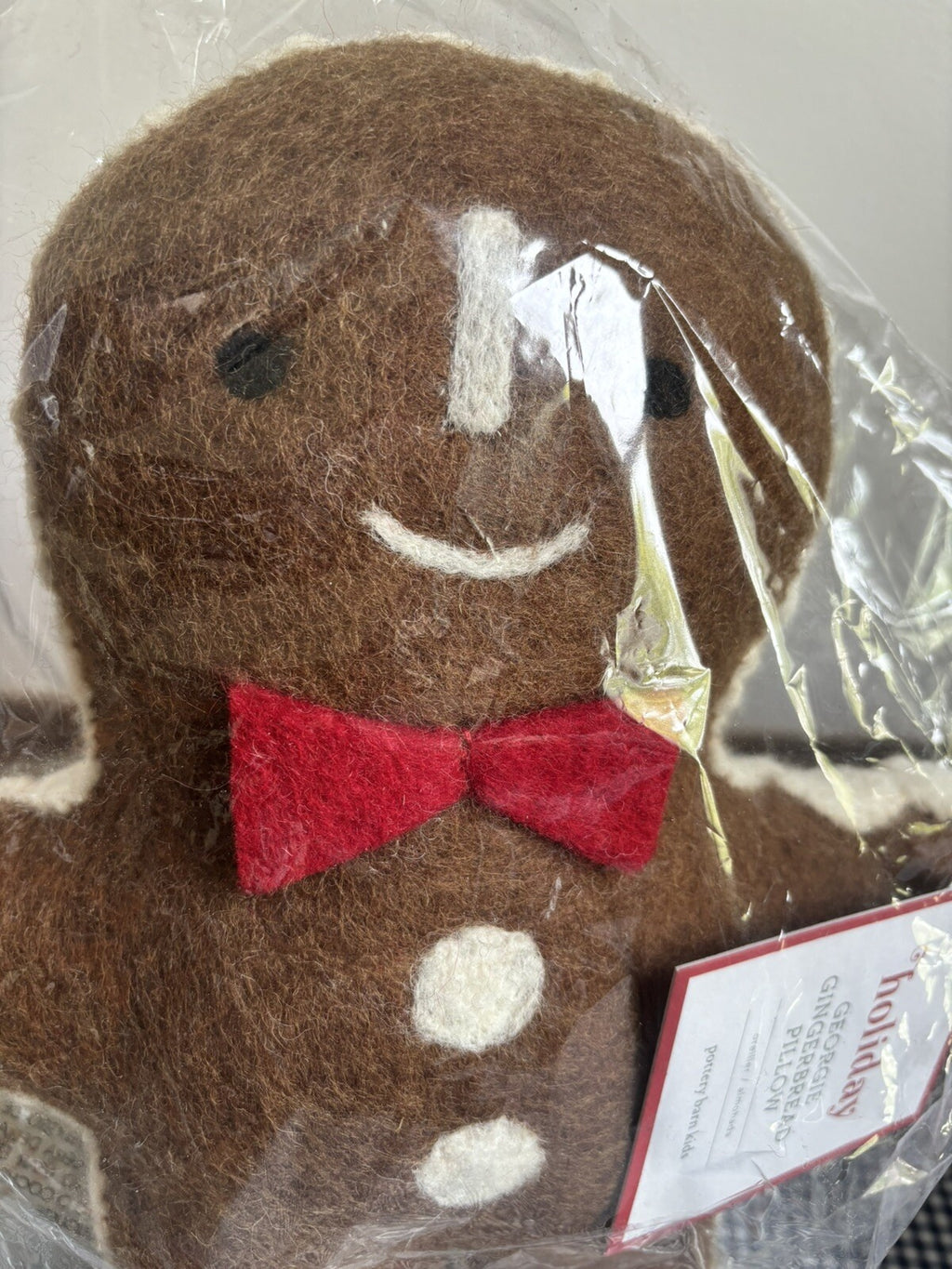 Pottery Barn Gingerbread Disney Christmas Holiday pillow gift set party ?? [