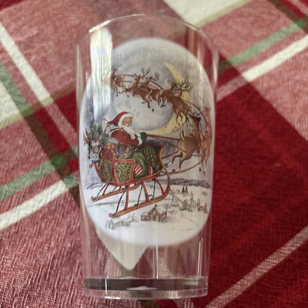 Disney Pottery Barn Santa Rudolph Reindeer Cup Christmas holiday gift party ]