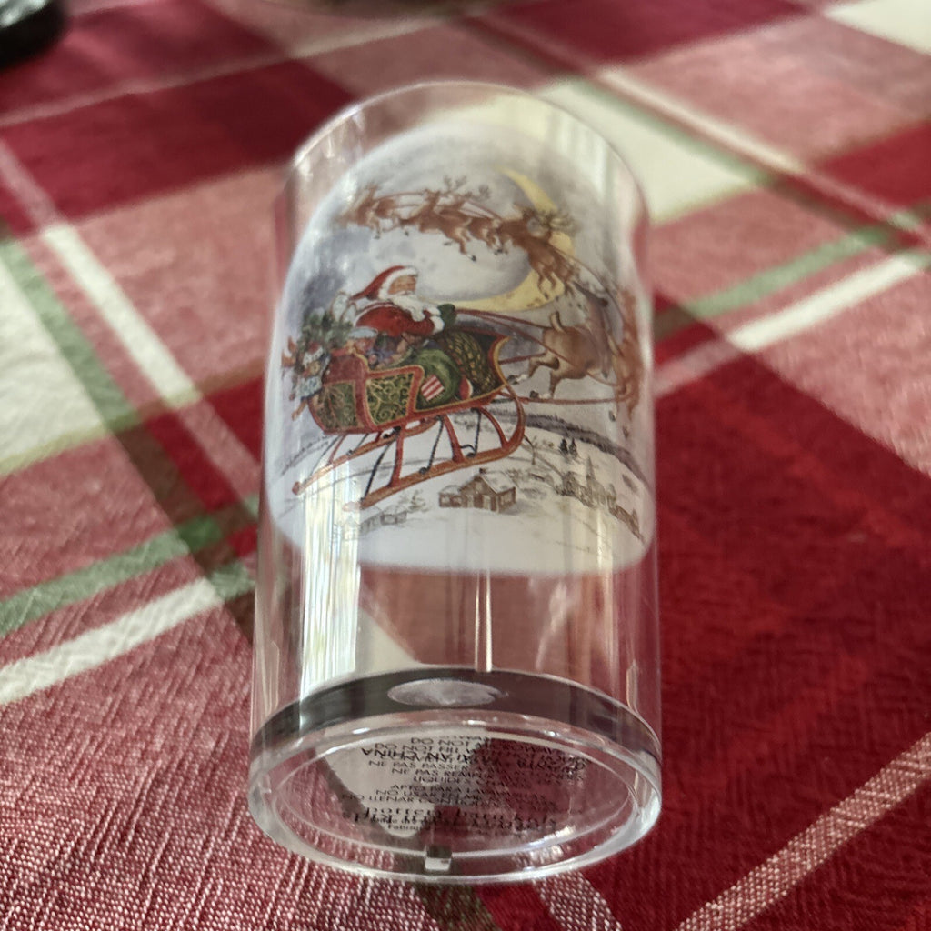Disney Pottery Barn Santa Rudolph Reindeer Cup Christmas holiday gift party ]