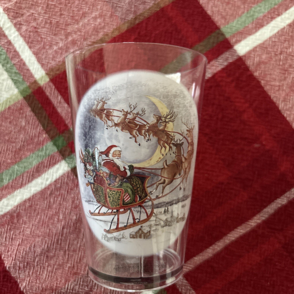 Disney Pottery Barn Santa Rudolph Reindeer Cup Christmas holiday gift party ]