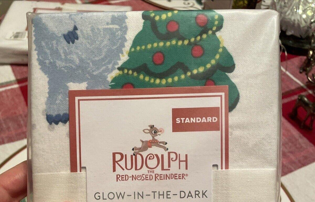 Pottery Barn GRINCH RUDOLPH Santa Christmas Seuss kid holiday Pillowcase SET 2