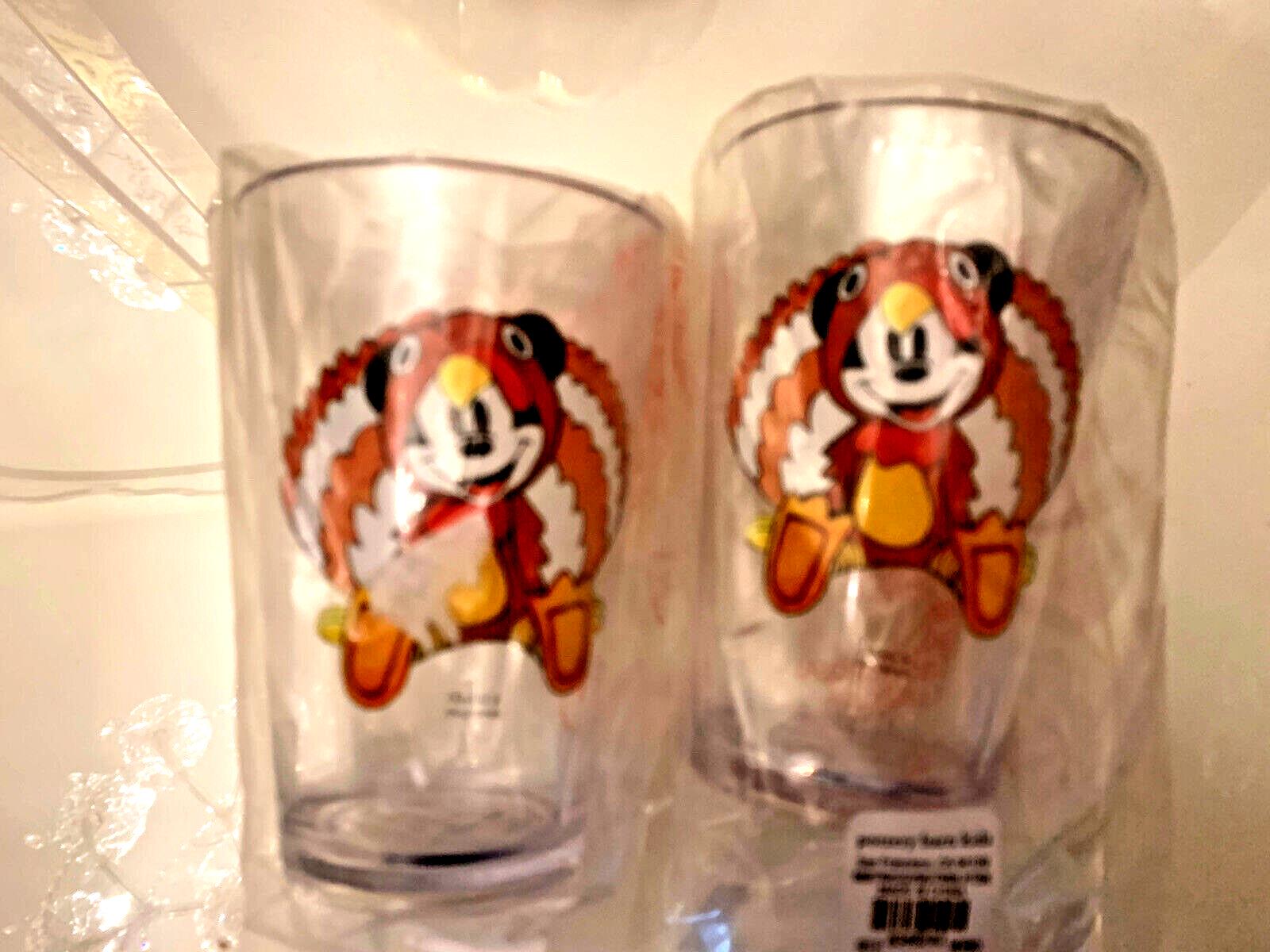 Pottery Barn Disney Mickey Mouse holiday cup Thanksgiving party gift kid SET 2