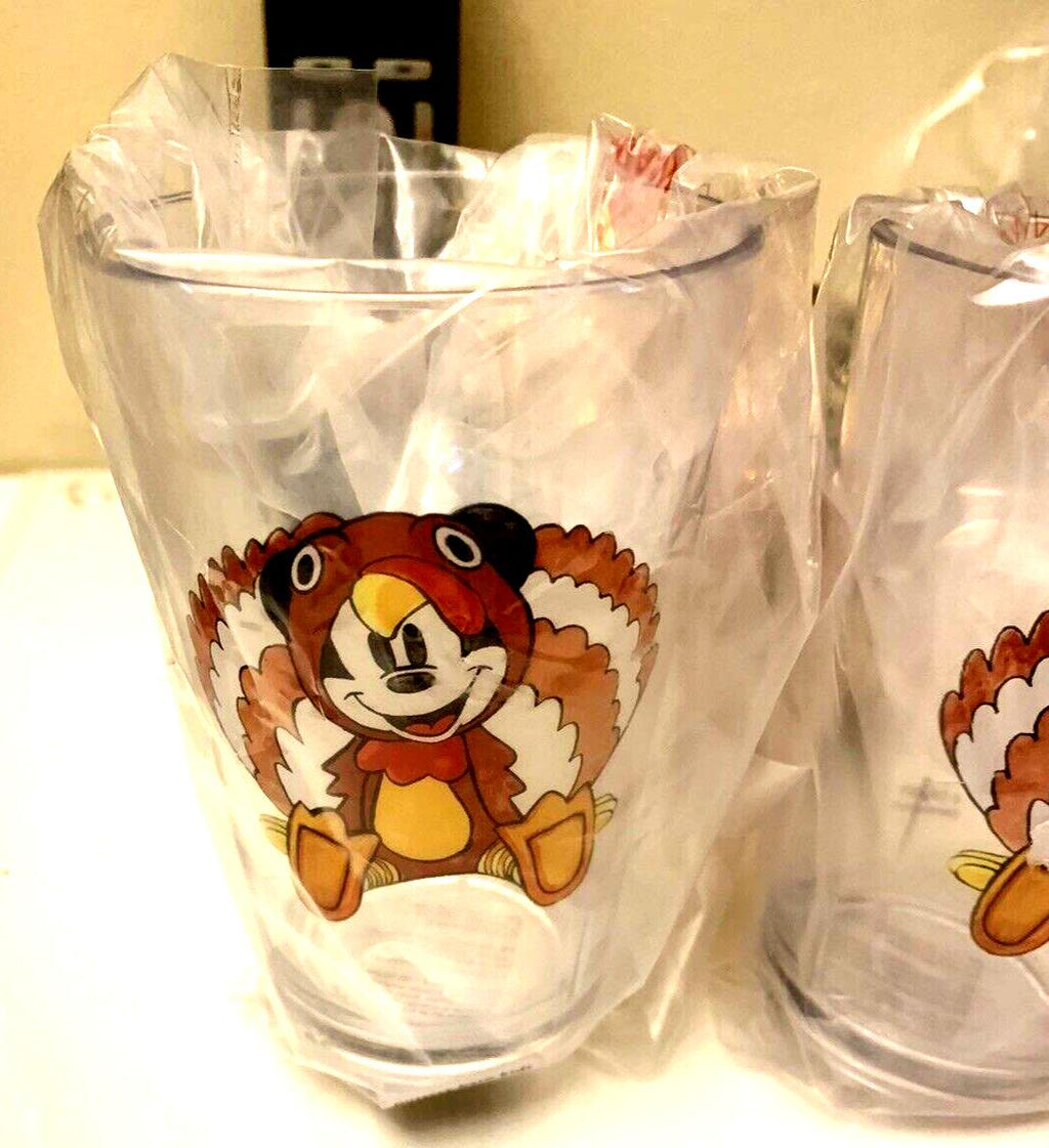Pottery Barn Disney Mickey Mouse holiday cup Thanksgiving party gift kid SET 2