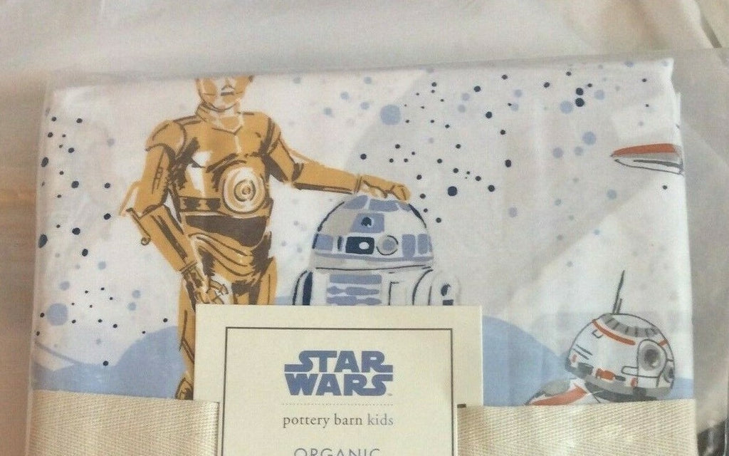 Pottery Barn Disney Star Wars Pillowcase space mandalorian holiday solo grogu "