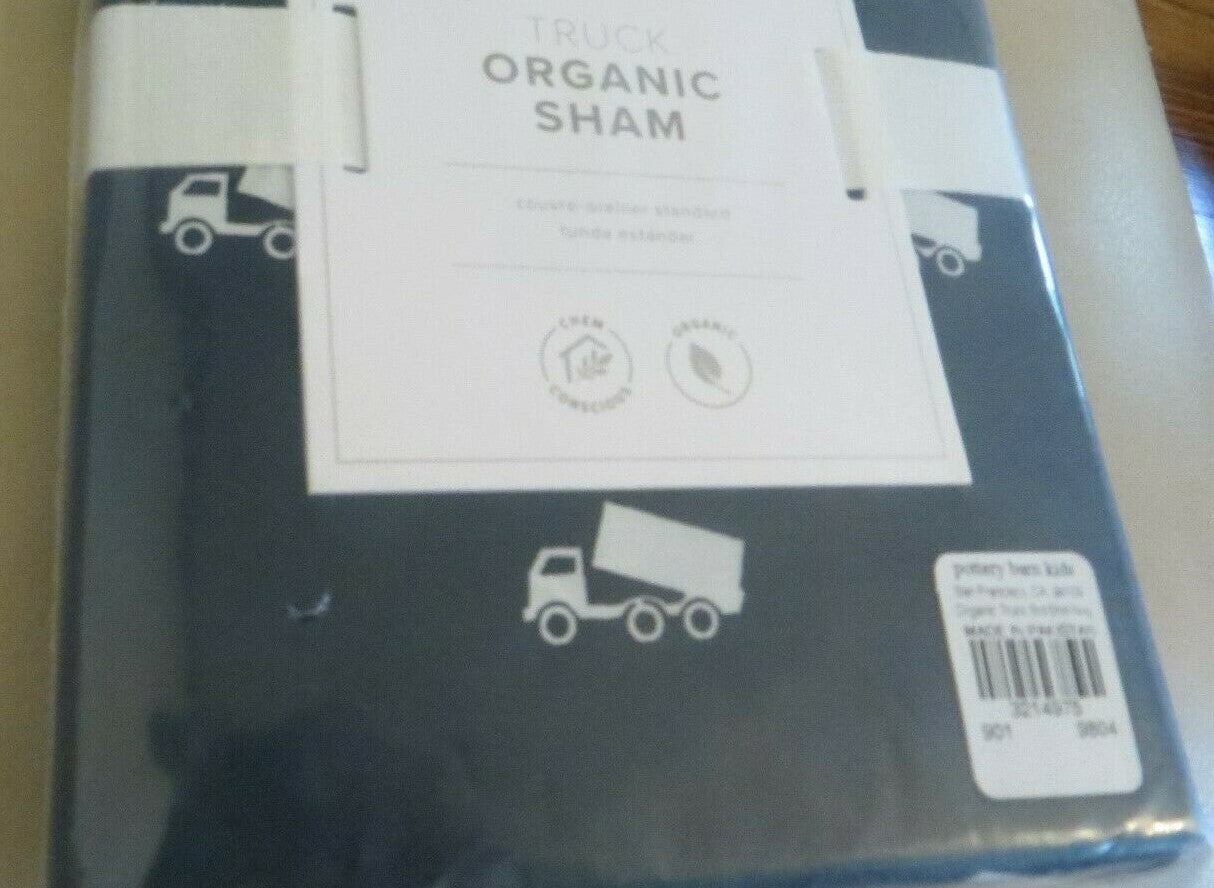 pottery barn Disney Truck car Hot Wheels holiday school boy gift Pillow Sham =