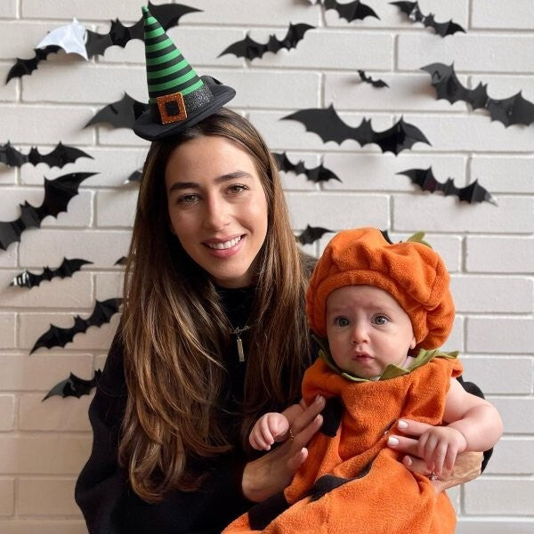Pottery Barn 3-6 Month Pumpkin costume Disney baby Halloween outfit party kid ]