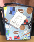 School Disney Pottery Barn Sport Soccer Baseball Gift party LUNCH BOX BAG boy .