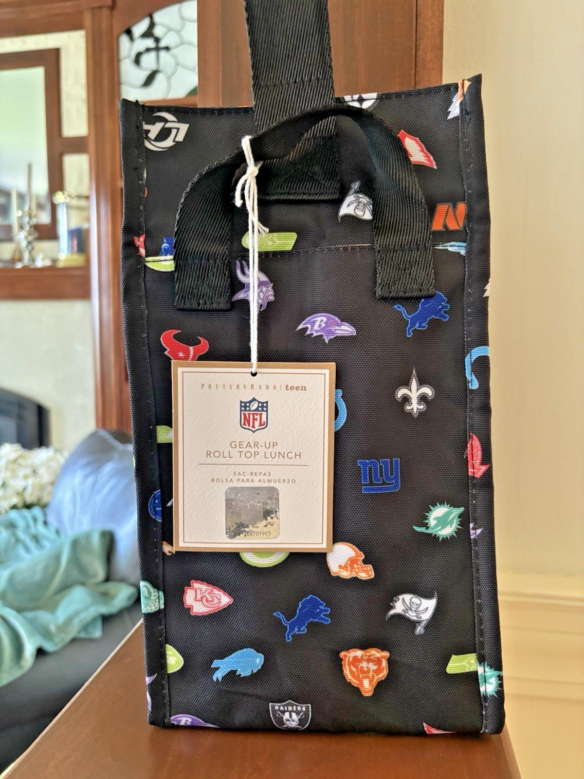 Pottery Barn School MLB Baseball Lunch Bag NFL sports bag Disney travel boy n