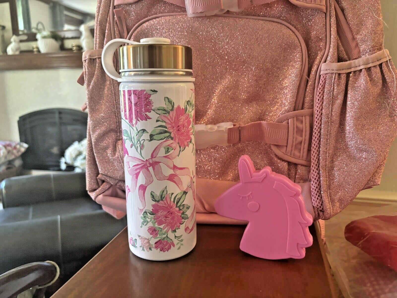 School Pottery barn BACKPACK glitter+ LoveShack Water Hello Kitty Floral+Bag??