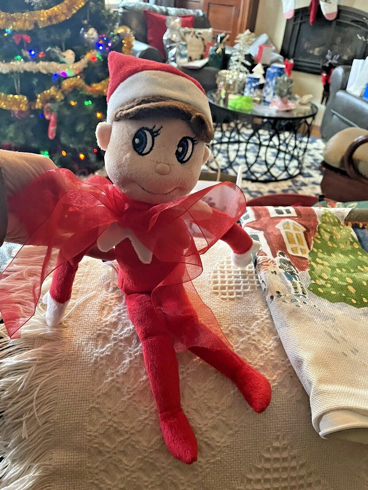 Disney Pottery Barn Christmas Elf Shelf toy holiday gift School pre k stuffed -