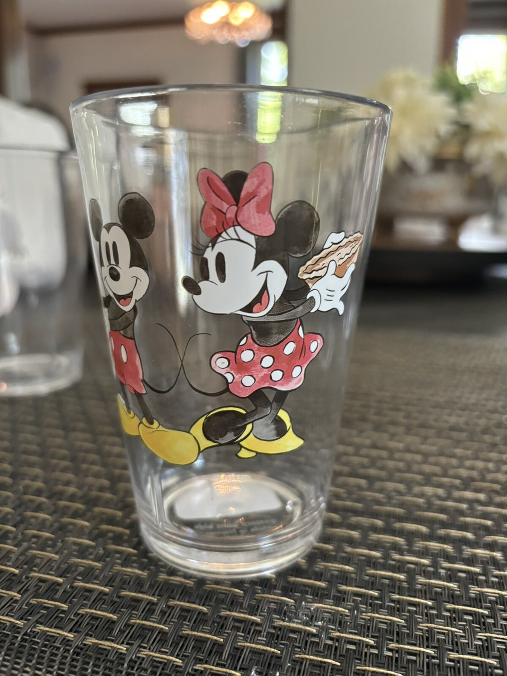Pottery Barn Mickey Mouse Disney Dinner Cup SET Thanksgiving holiday party gift