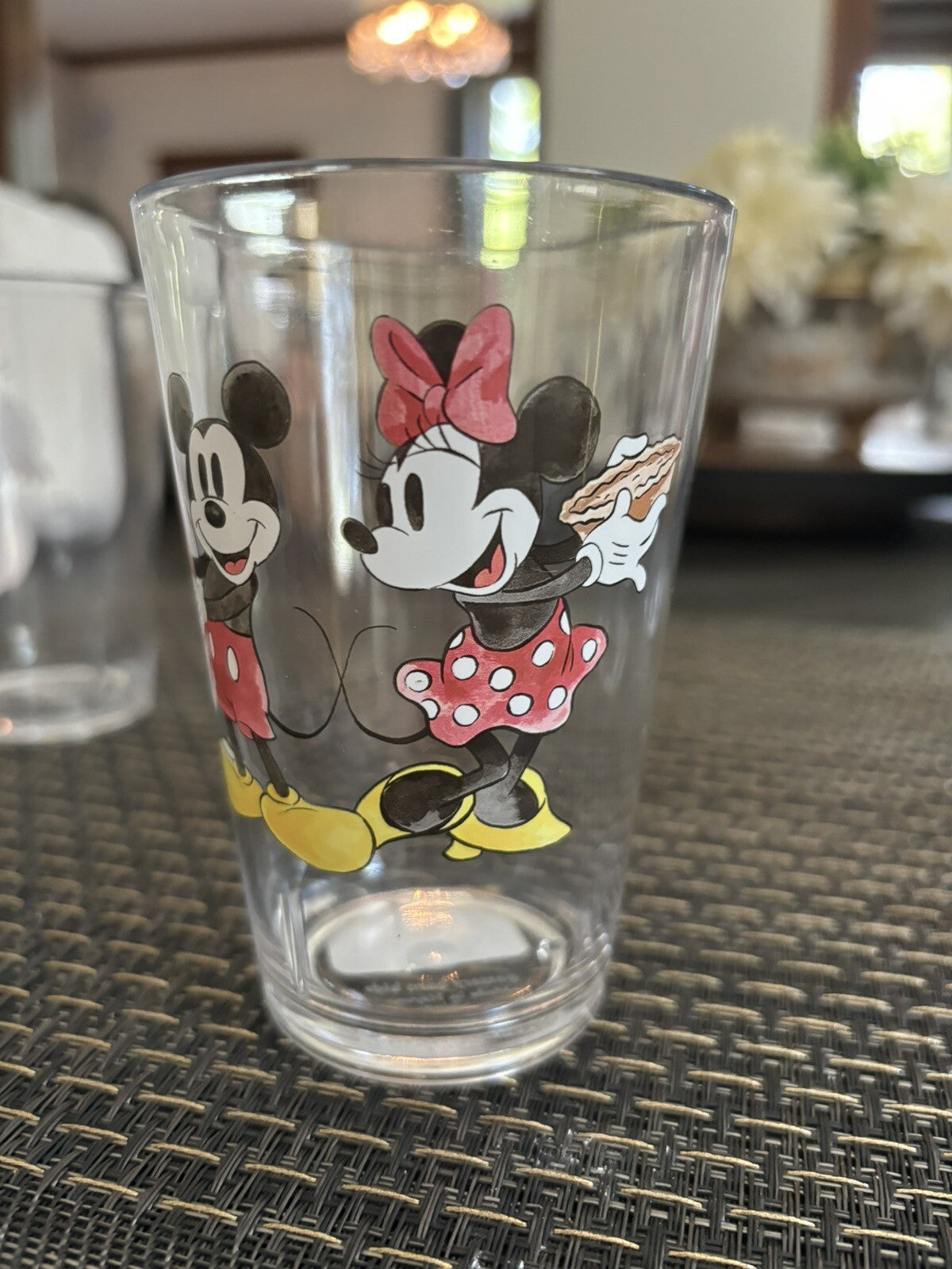Pottery Barn Mickey Mouse Disney Dinner Cup SET Thanksgiving holiday party gift