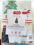 Pottery Barn Disney Star Wars holiday Christmas Droid PILLOWCASE space Gift ]