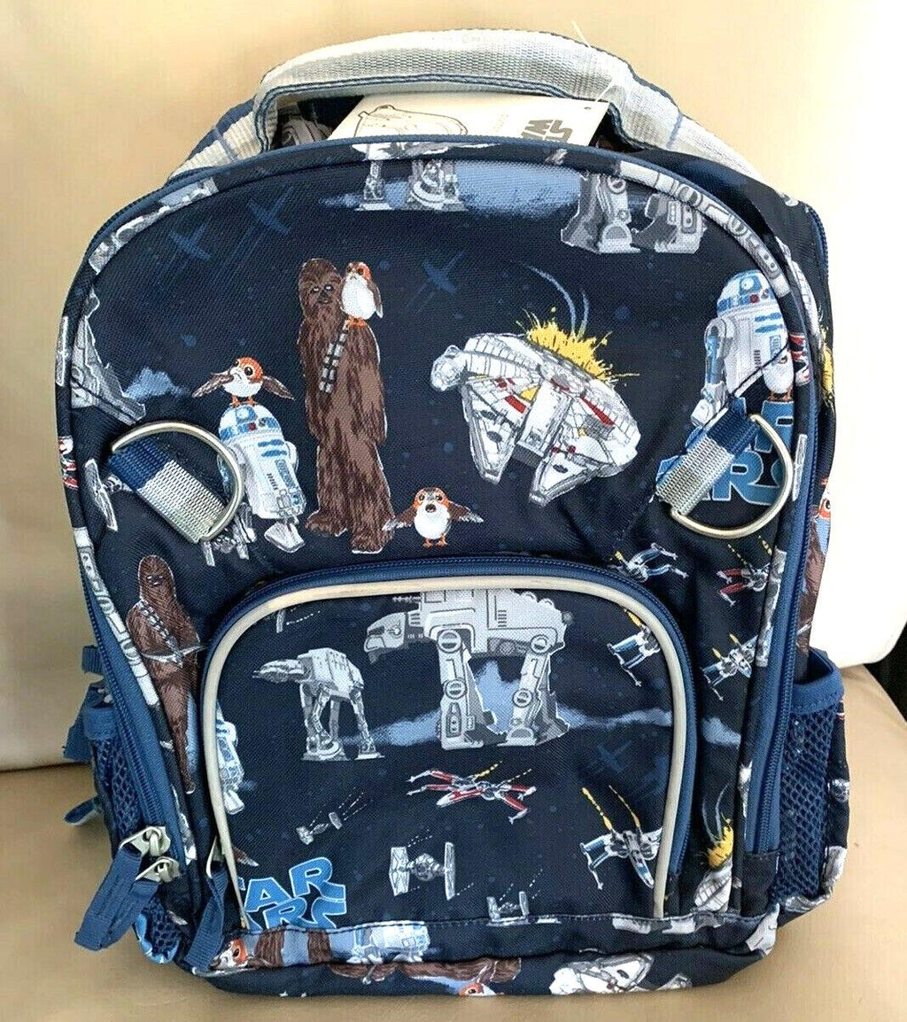 Pottery Barn school disney STAR WARS travel BACKPACK Solo Space+LUNCH+WATER  .