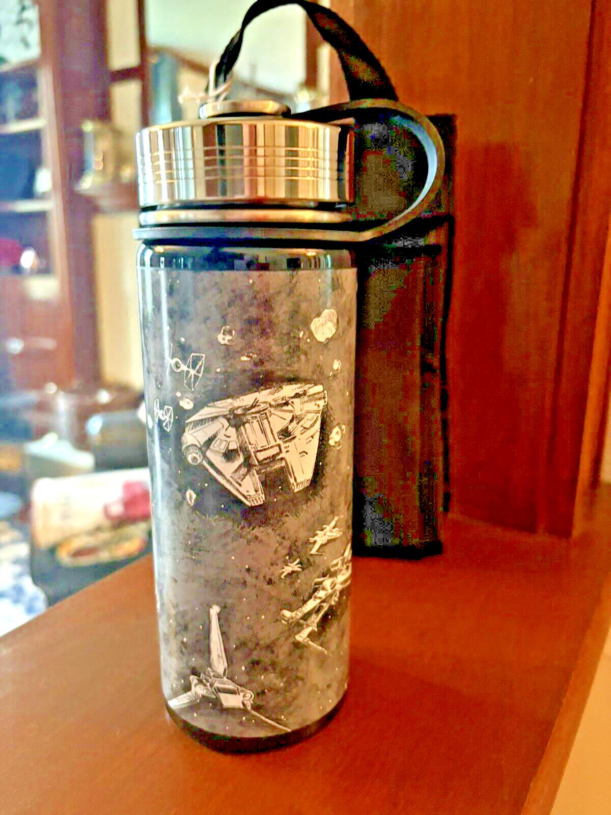 School Pottery barn STAR WARS TRek Water Solo Grogu Bag Mandalorian Travel ?? -
