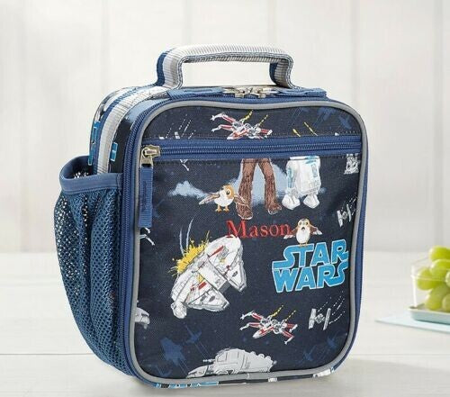 Pottery Barn school disney STAR WARS travel BACKPACK Solo Space+LUNCH+WATER  .
