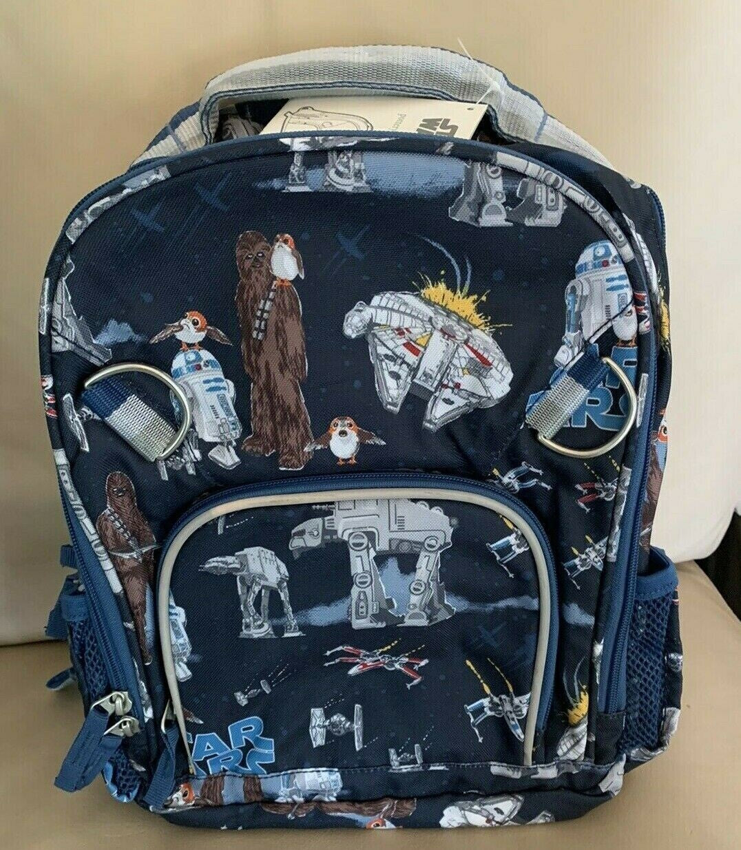 Pottery Barn school disney STAR WARS travel BACKPACK Solo Space+LUNCH+WATER  .