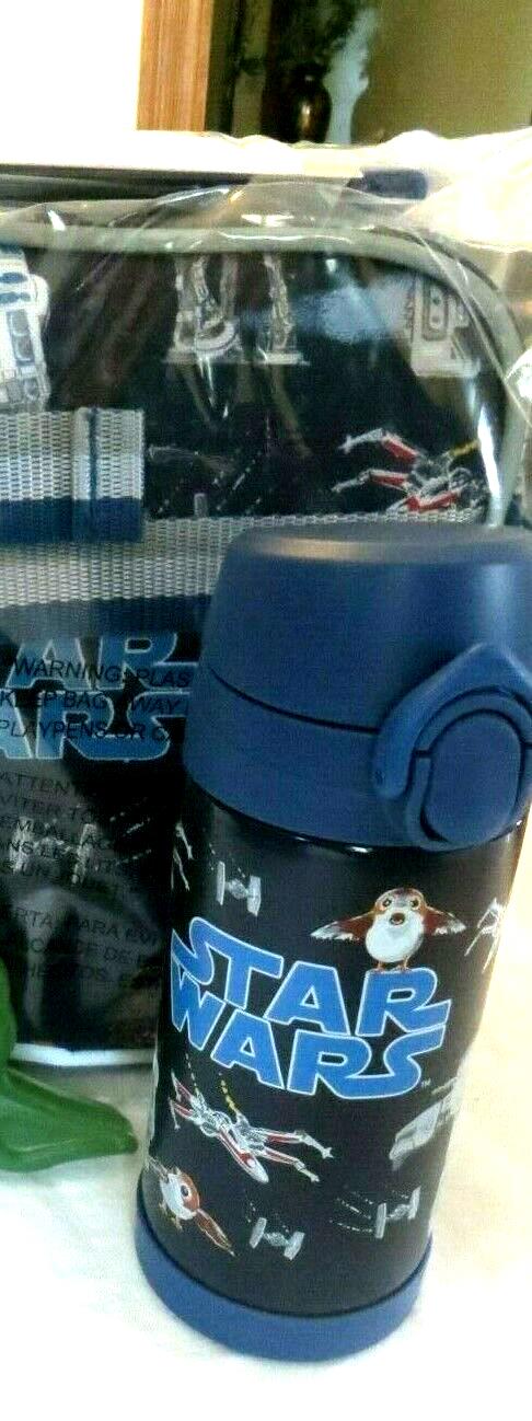 Pottery Barn school disney STAR WARS travel BACKPACK Solo Space+LUNCH+WATER  .