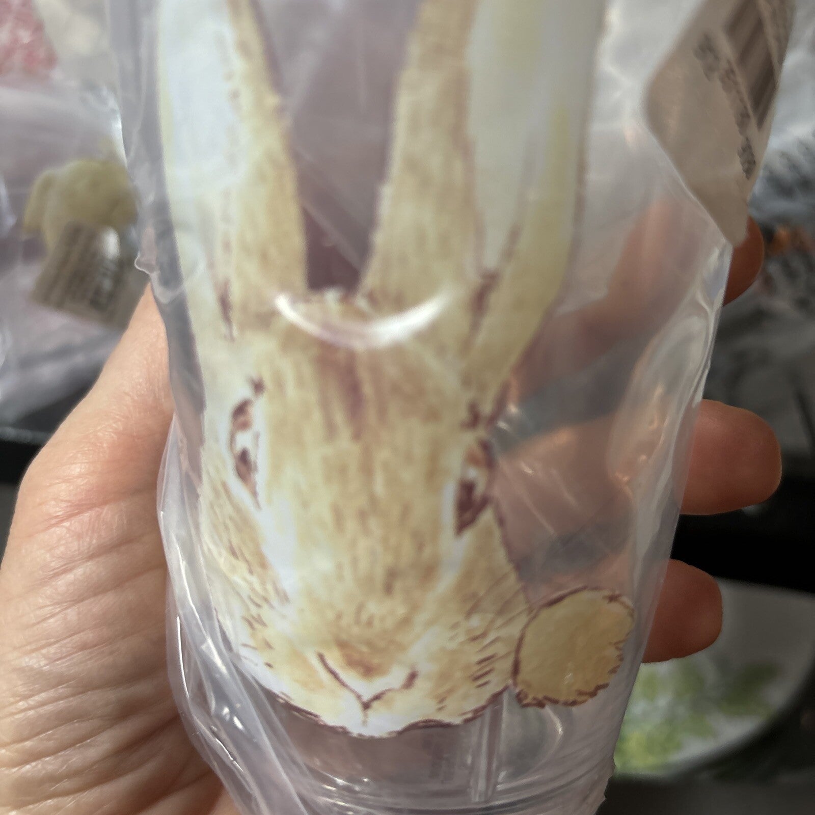 Disney Pottery barn Peter Rabbit bunny cup Easter holiday gift party garden n
