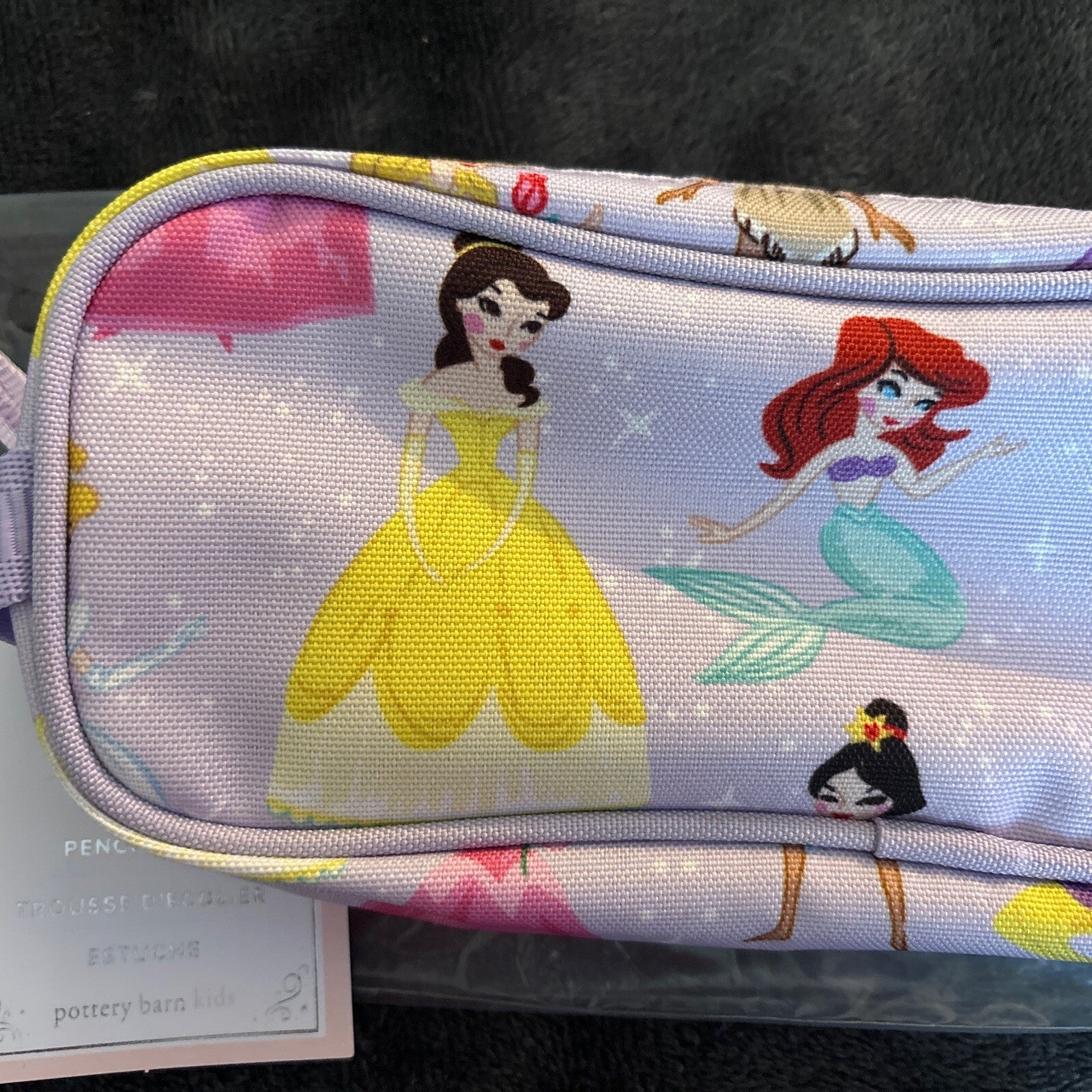 Pottery Barn School DISNEY Princess Cinderella Belle Castle girl holiday gift ..