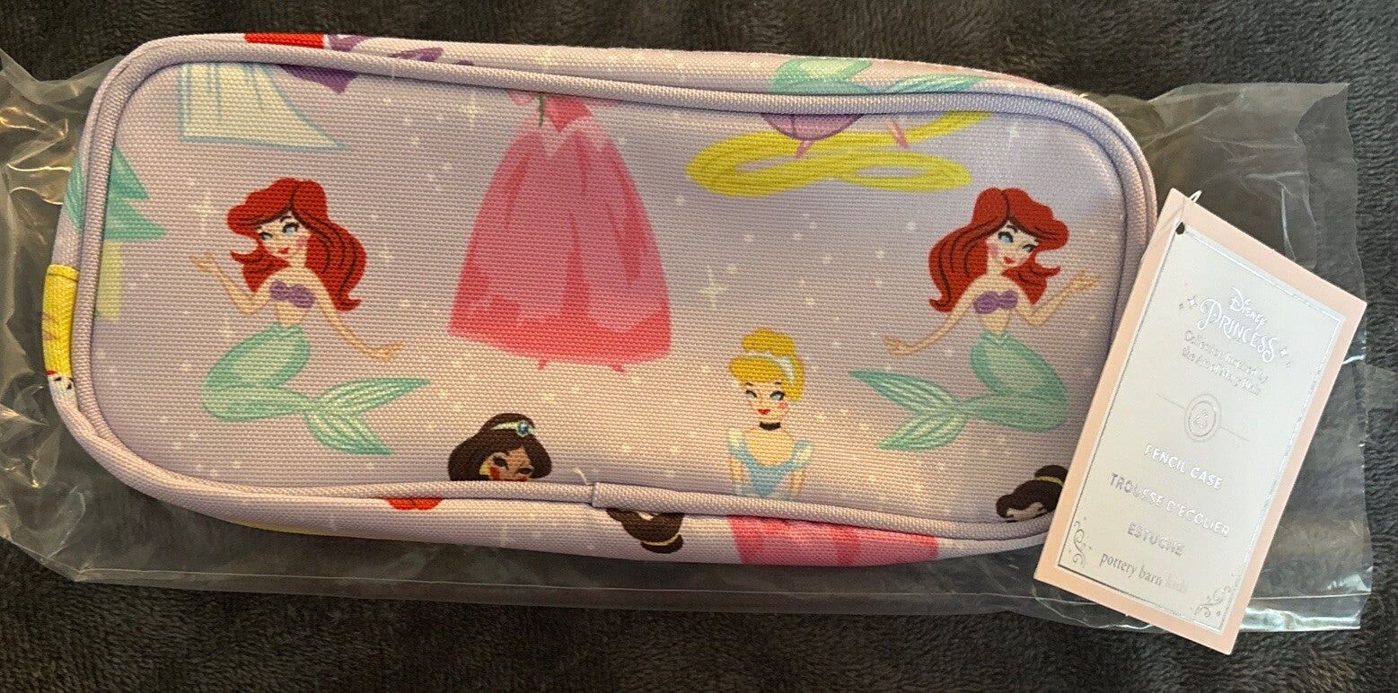 Pottery Barn School DISNEY Princess Cinderella Belle Castle girl holiday gift ..