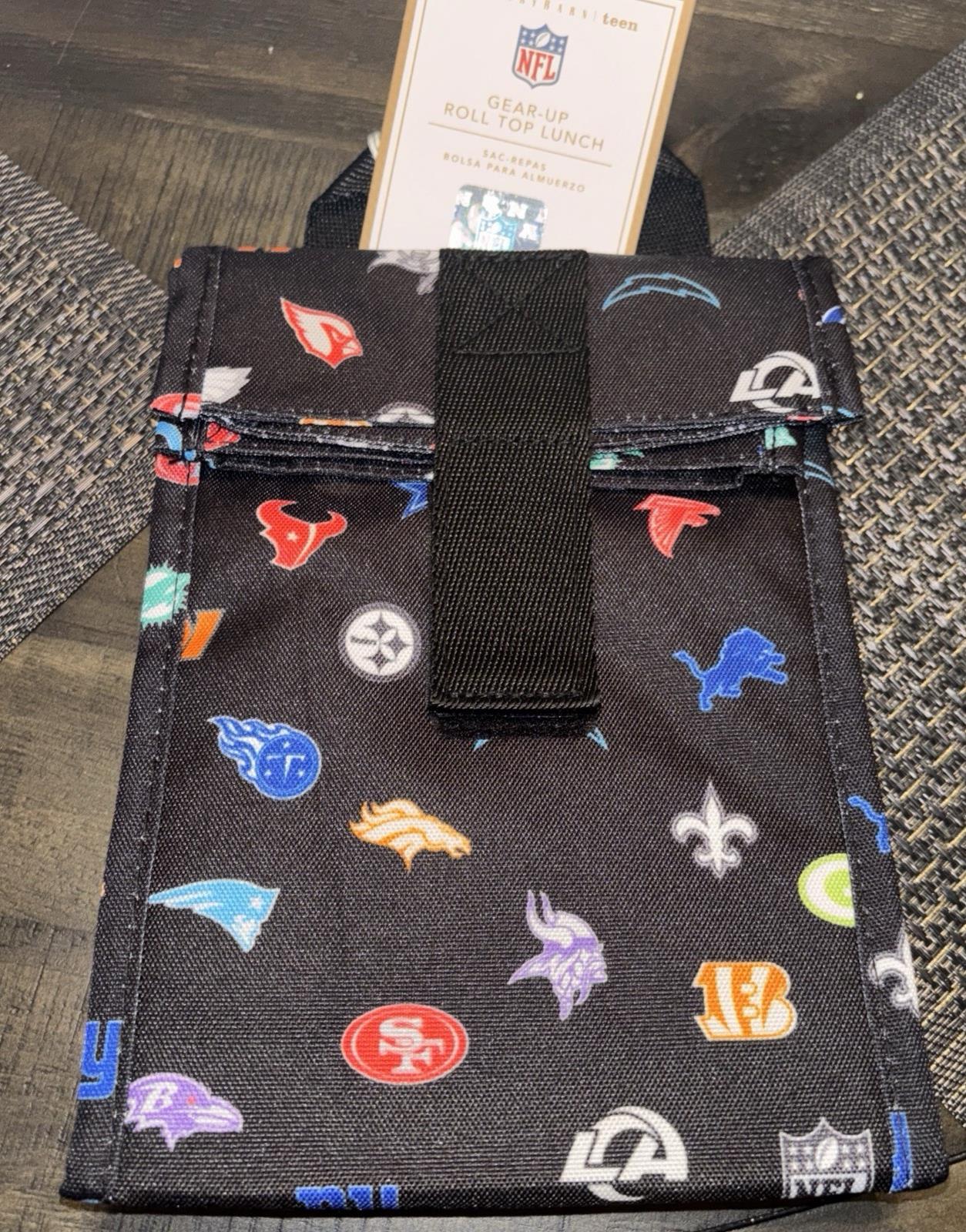 Pottery Barn School Lunch Bag NFL sports bag travel Baseball boy football kid -