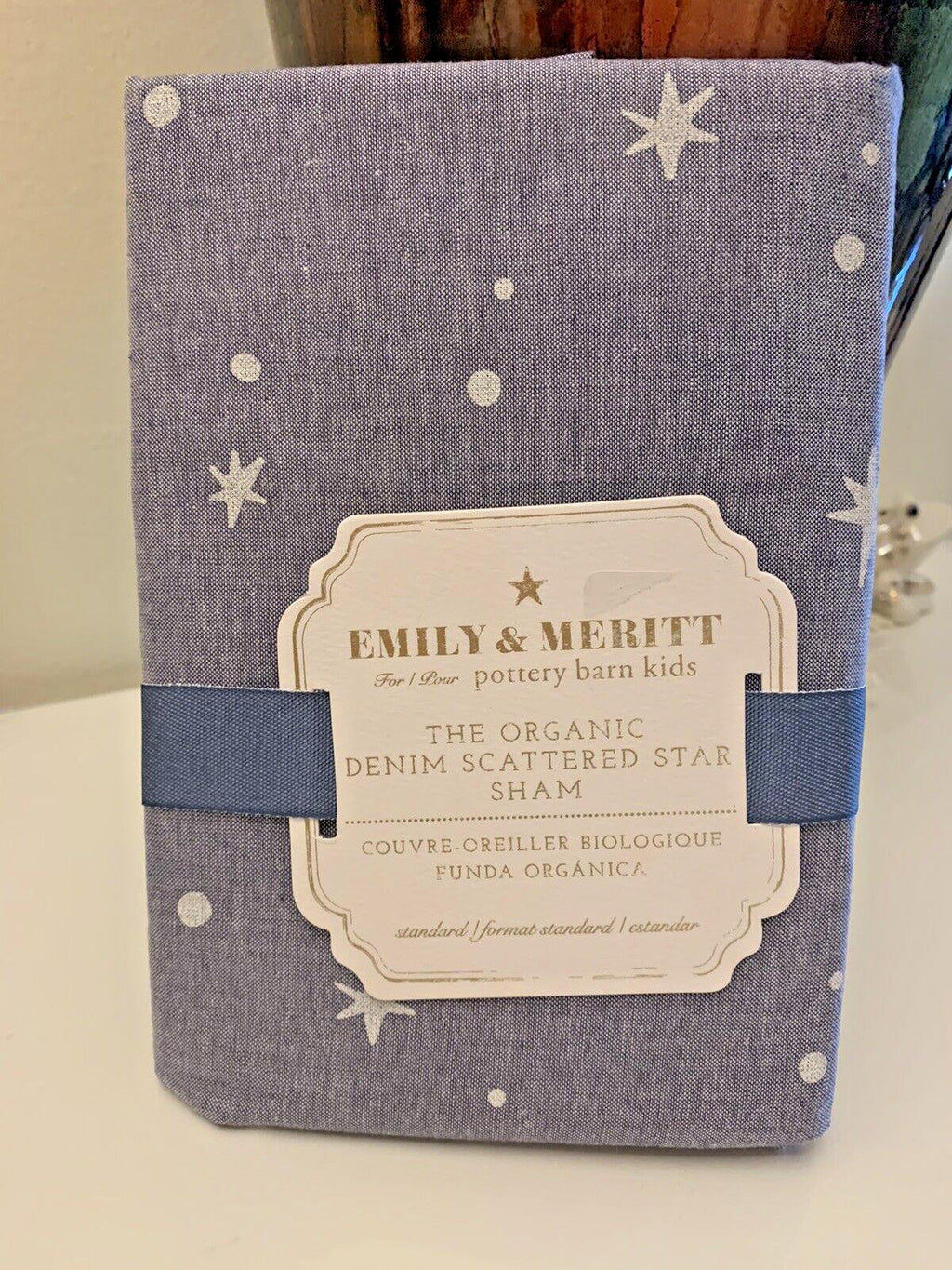 Pottery barn Disney Emily Meritt Star pillow sham holiday school kid gift new "