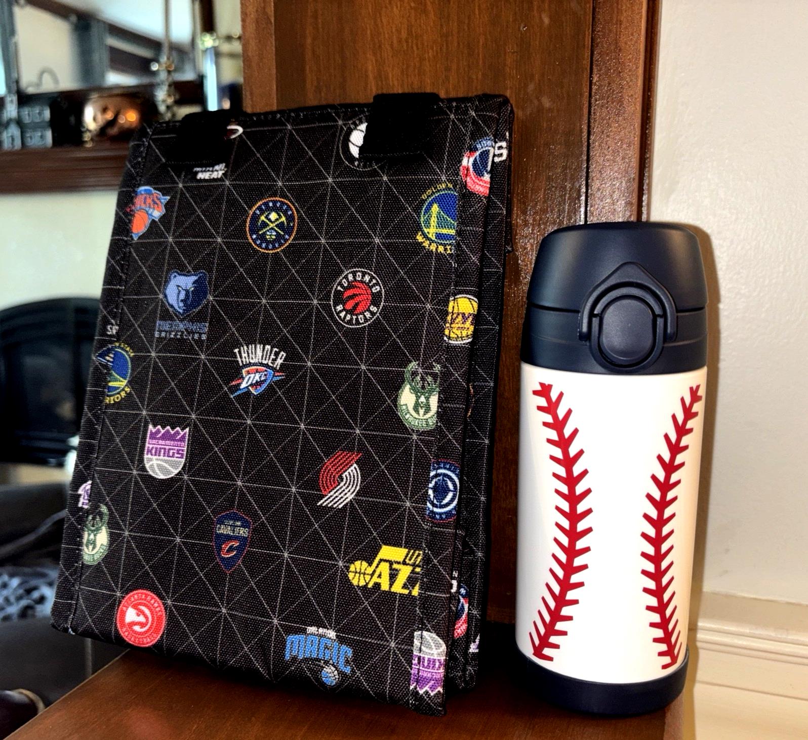 Pottery Barn School Lunch Bag NFL sports bag travel Baseball boy football kid -