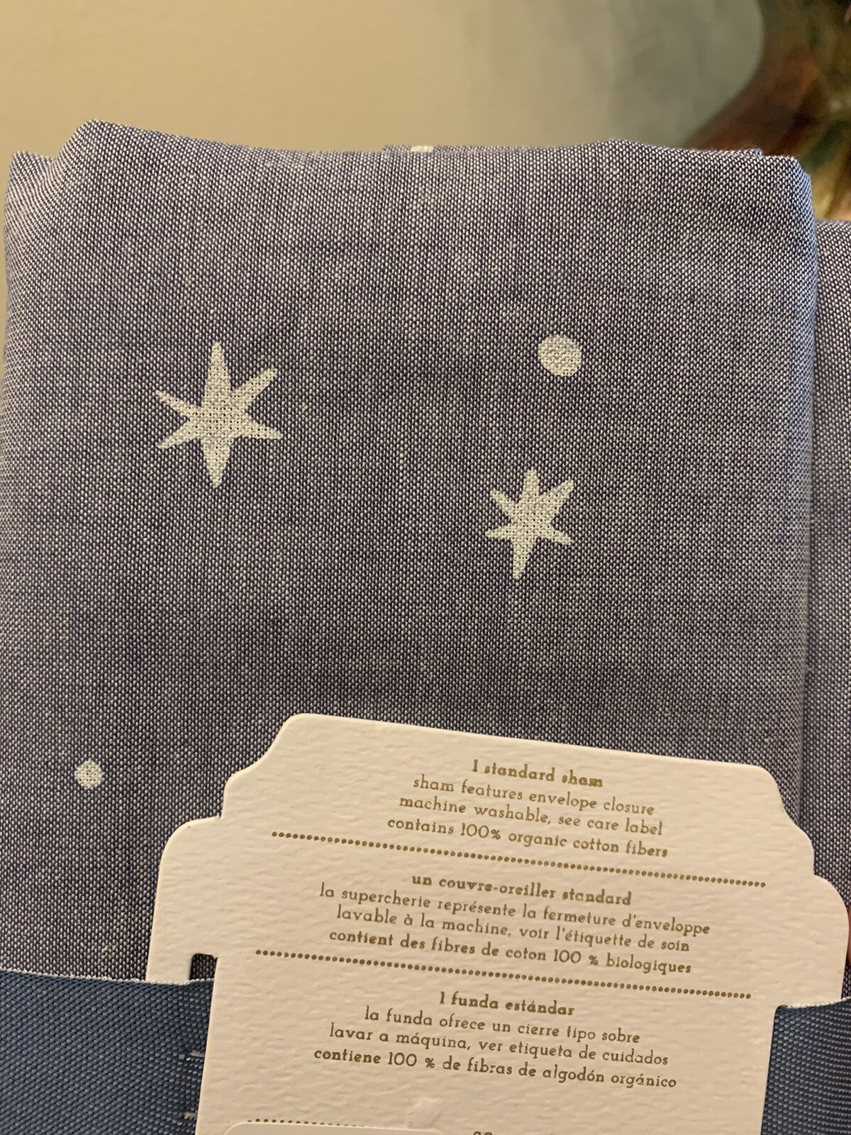 Pottery barn Disney Emily Meritt Star pillow sham holiday school kid gift new "