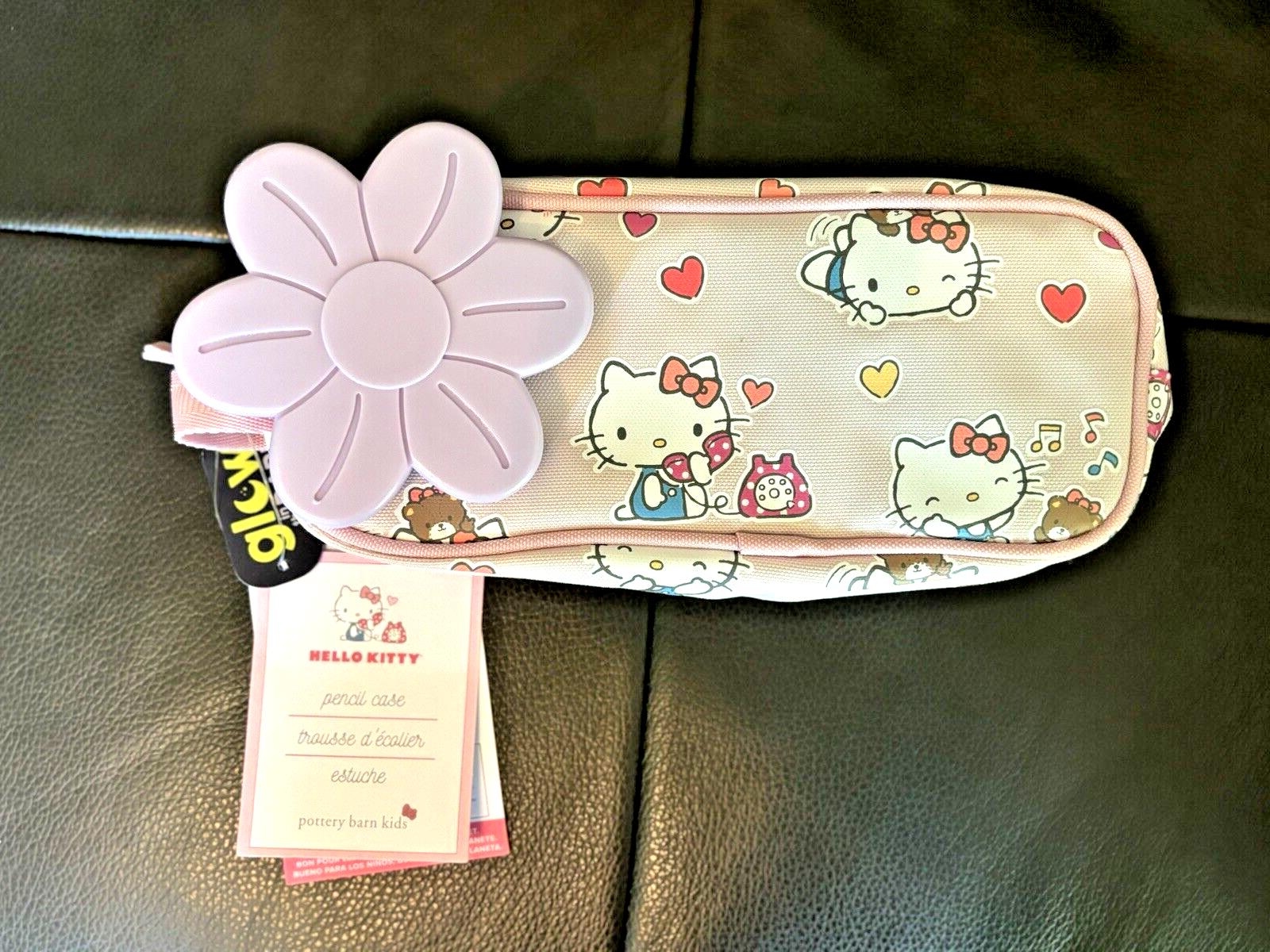 Pottery Barn School Disney Hello Kitty girl Pencil case Travel bag SET pre k?? -
