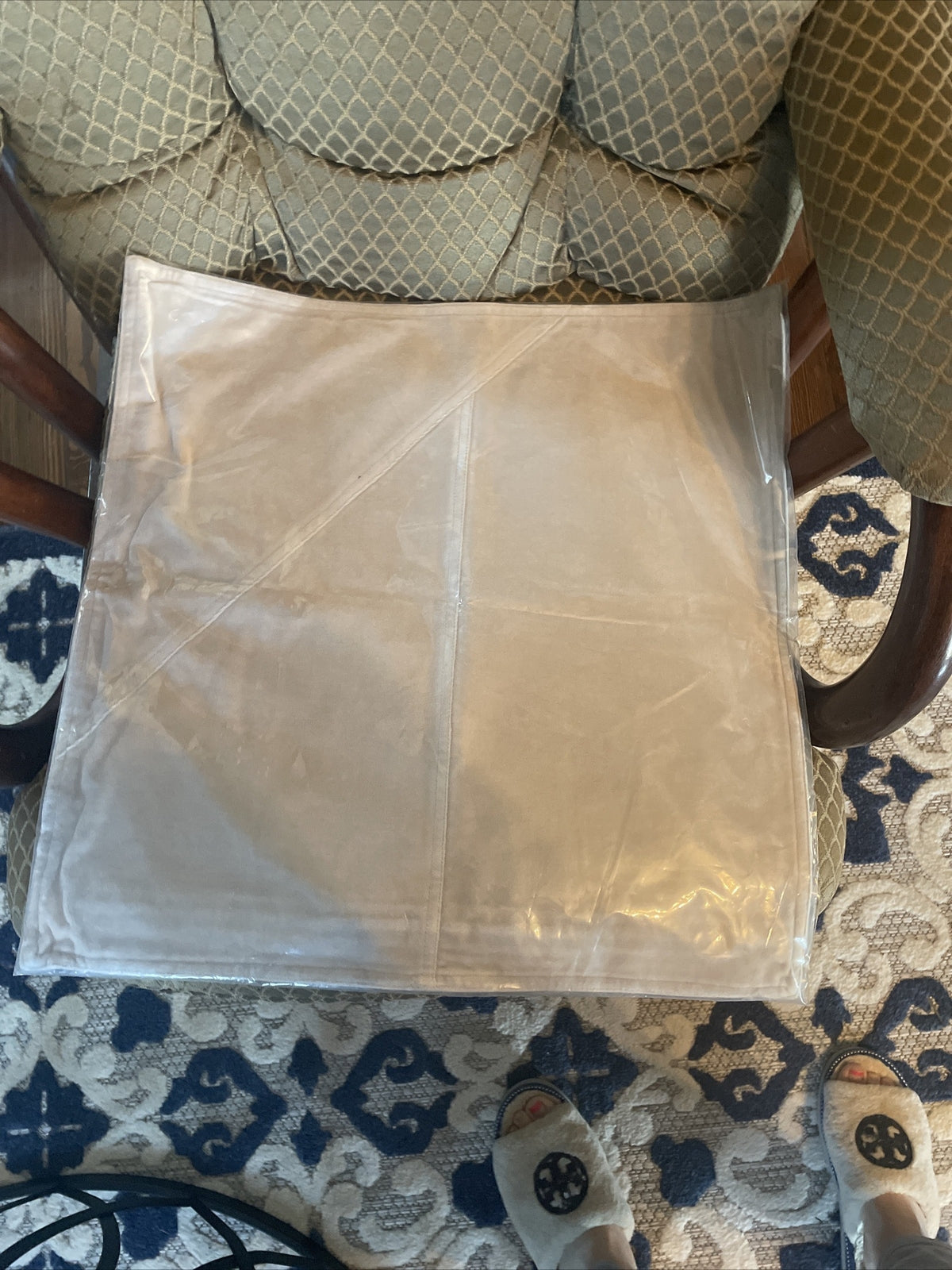West Elm holiday Velvet Pillow cover sham Birthday Pottery barn gift 18" n